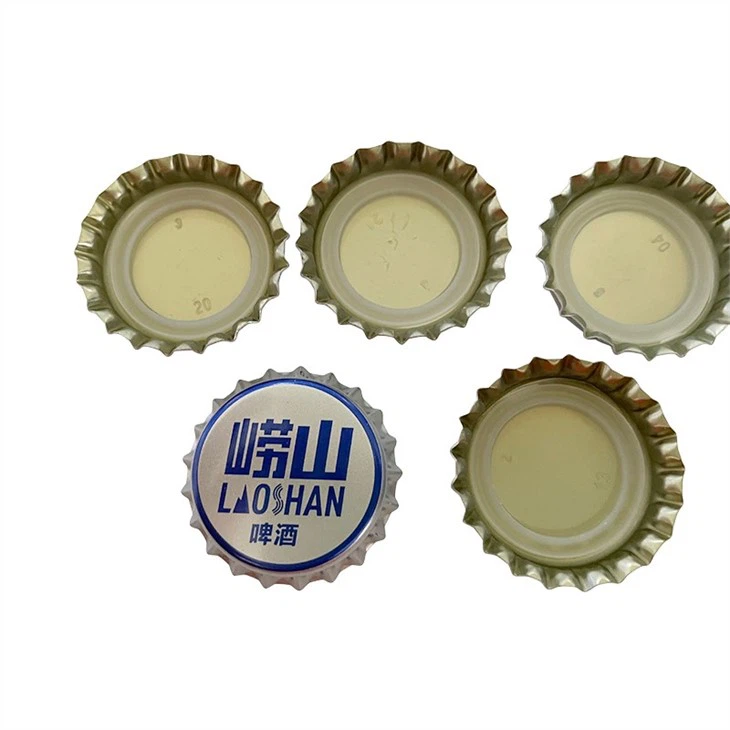 face side and liner sides of UTC crown cap